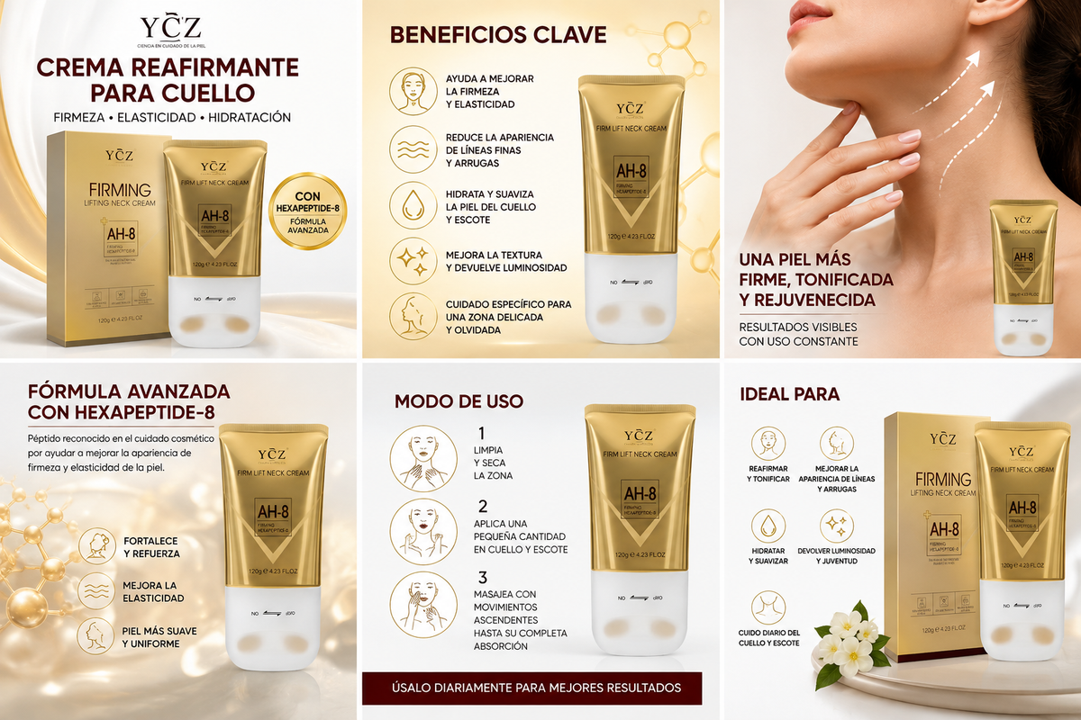 Crema Ycz Reafirmante Para Cuello